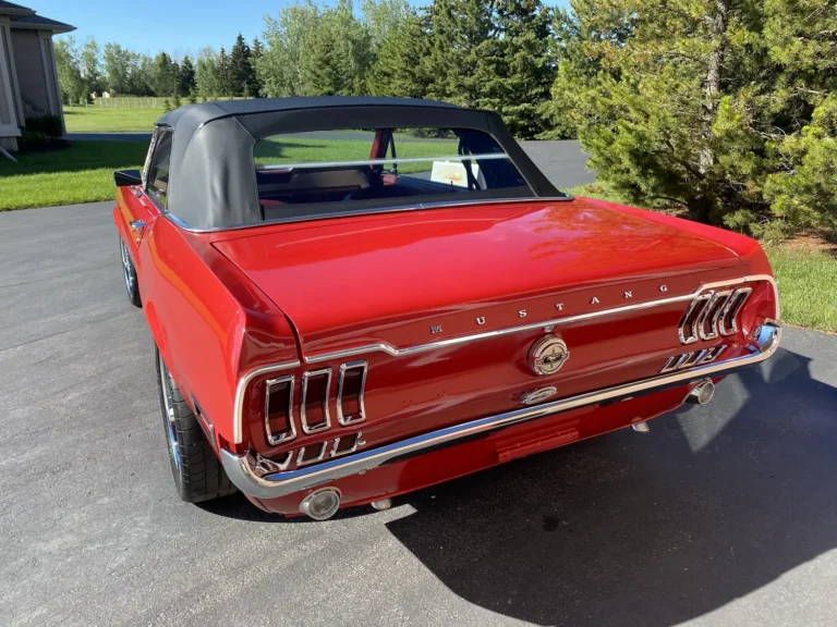 1967 Ford Mustang Convertible picture car, photo 8 of 11